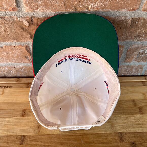 Lewis-Tucker 1993 Las Vegas Snapback Hat WBC Heavyweight Boxing Mirage Hotel - Picture 6 of 10